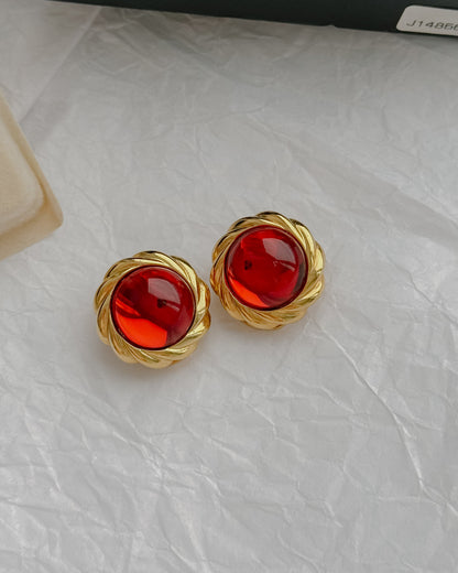 Zestaw, klipsy KJL - Vintage Stories